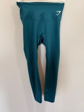 Gymshark Woman Deep Teal High-Rise Leggings